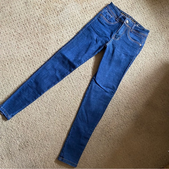 New Authentic Colombian Butt Lifting Levanta Cola Blue Jeans COL 6 / US 0 or 1 - Picture 3 of 5